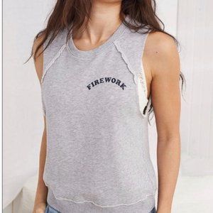 Aerie Firework Muscle Sweatshirt/Tank